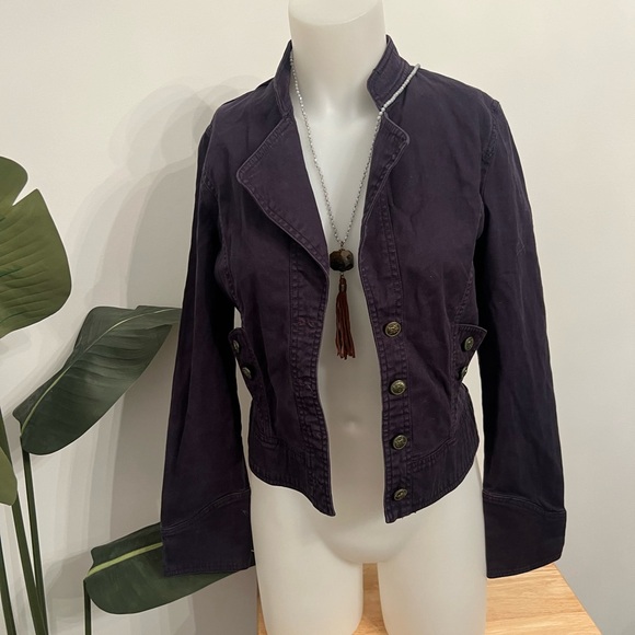 Women's embroidery unicorn jacket